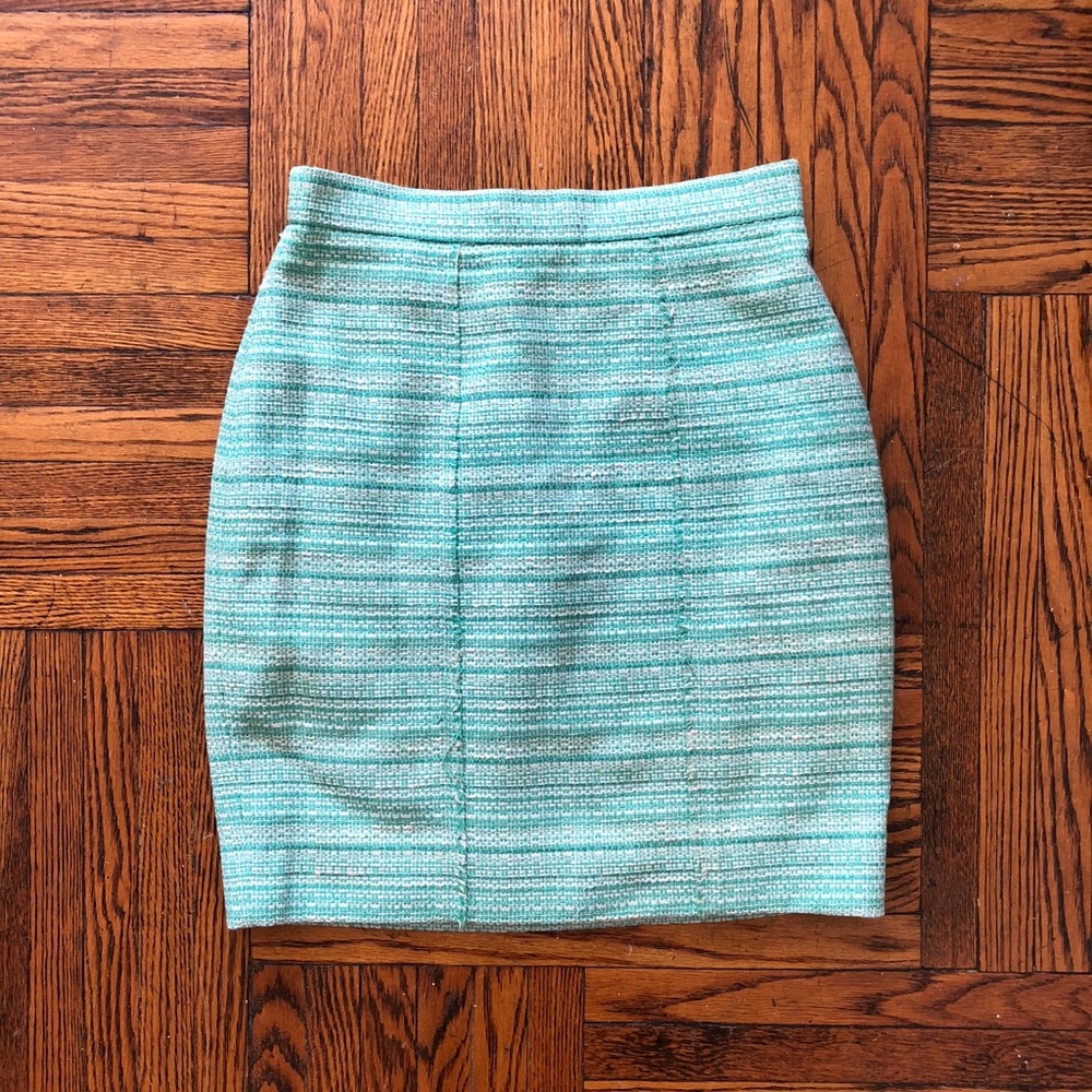 Kay unger New York tweed skirt